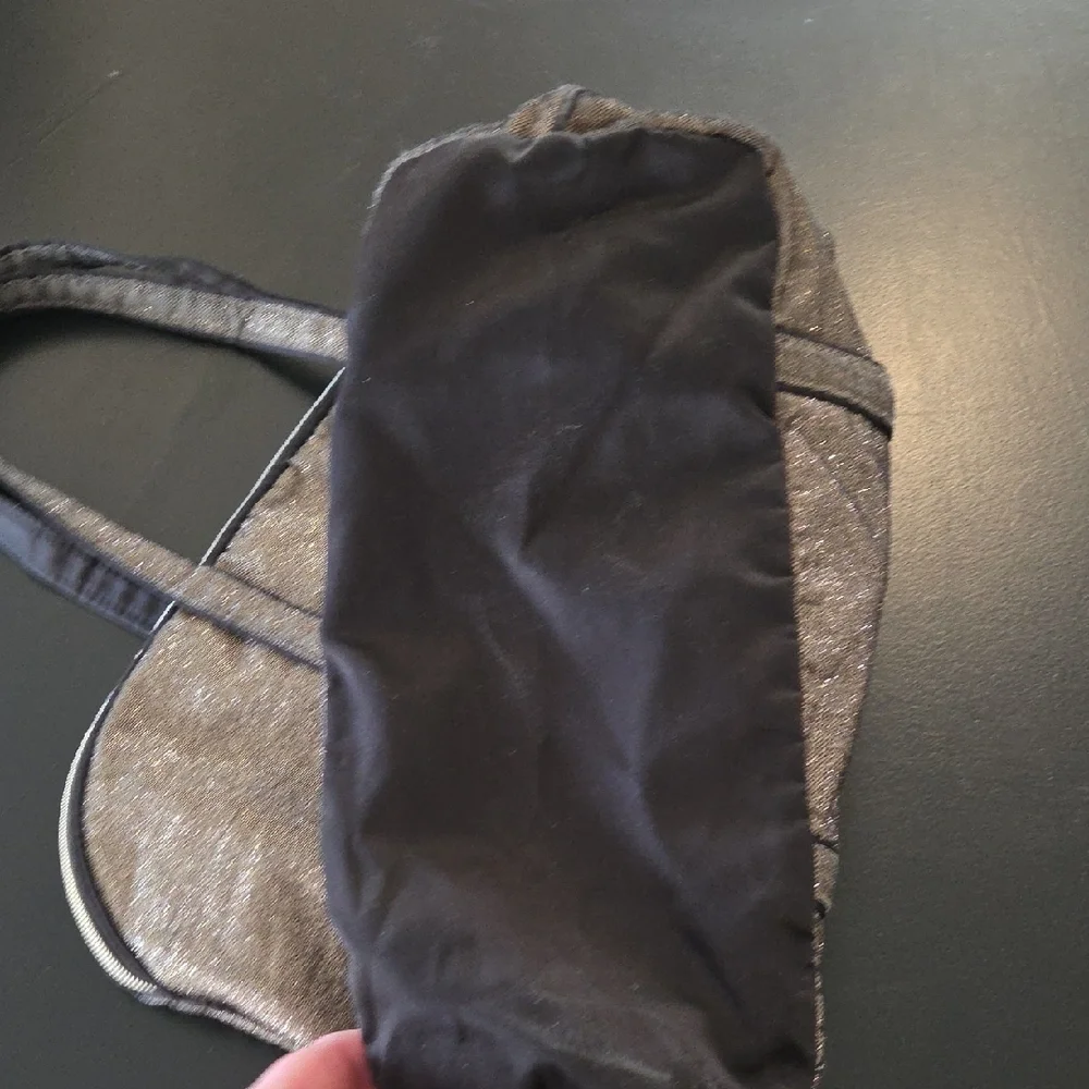 Victoria's Secret Shimmering Gold Tote - Picture 3 of 5